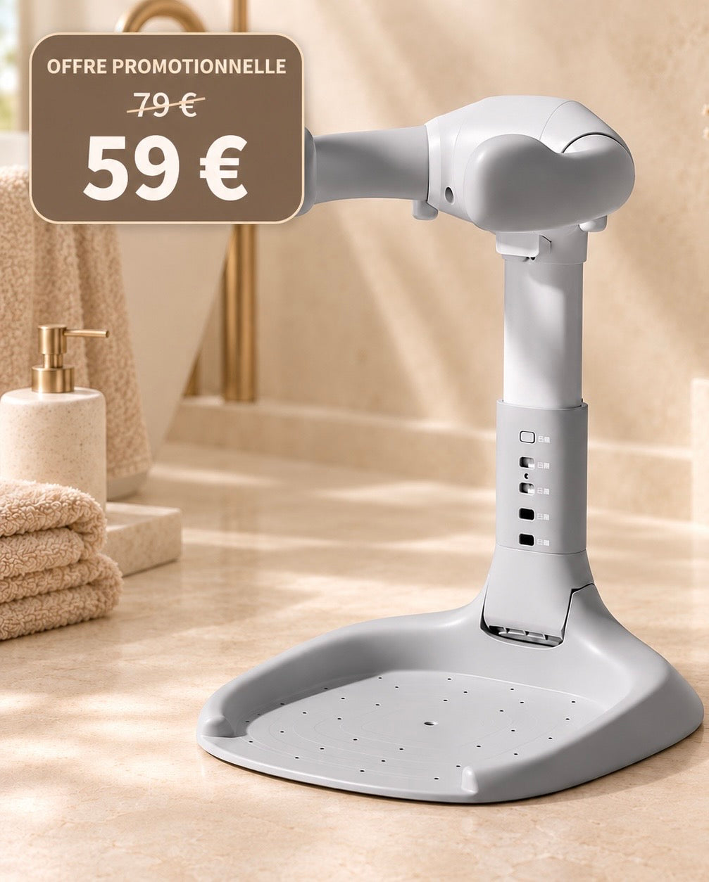 CoconBath™ – Support de bain évolutif pour bébé