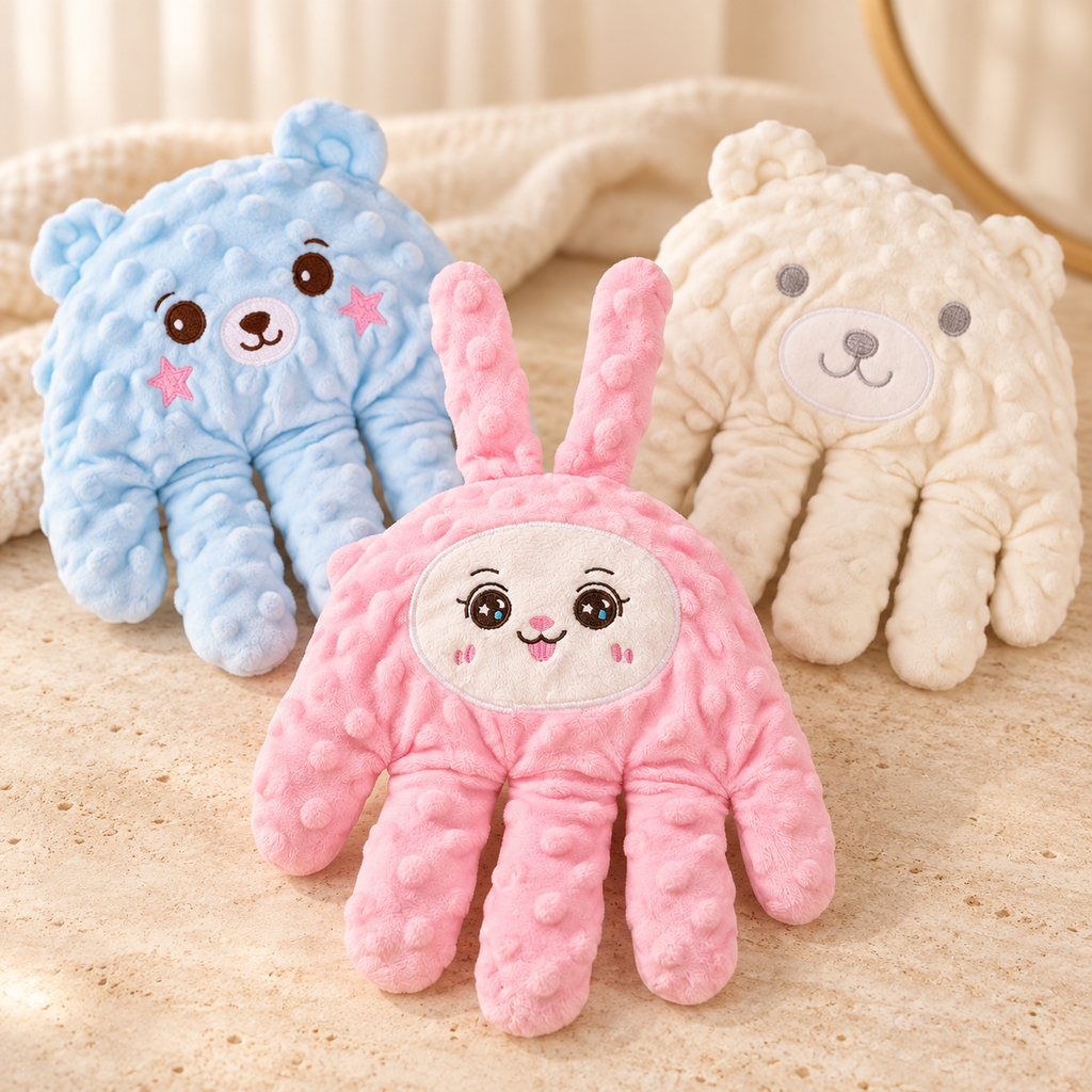 CoconPalm™ — Peluche main apaisante à mouvements doux