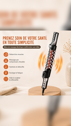 BodyROLL™ Lumière Rouge - Chauffant